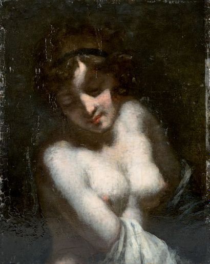 Ecole FRANCAISE du XIXème siècle, suiveur de Pierre Paul PRUD'HON Presumed portrait...