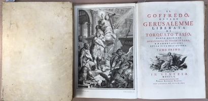 TASSE (Torquato Tasso, dit Le). Il Goffredo, ovvero Gerusalemme liberata. In Venezia,...