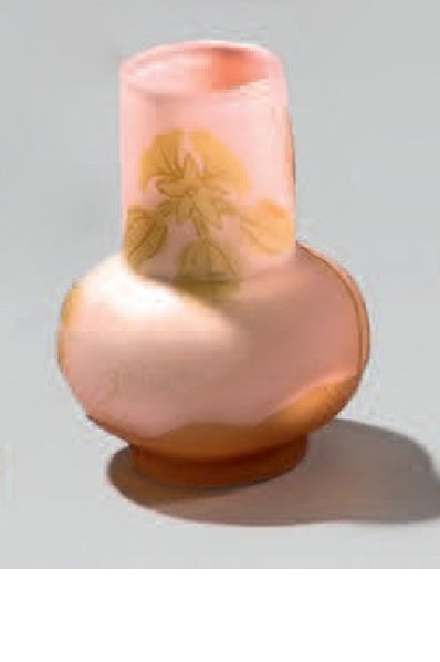 GALLÉ Émile (Établissements) 

Vase sur talon. Épreuve de tirage industriel réalisée...