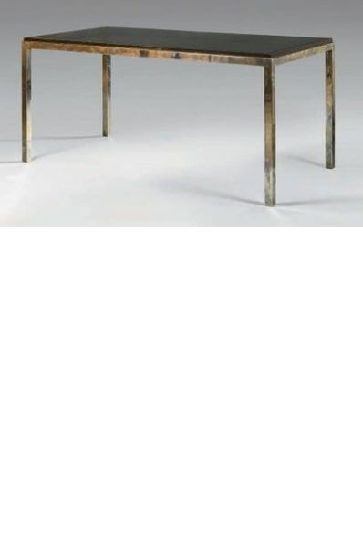 RIZZO Willy (1928-2012) 

Table de salle à manger à structure en métal chromé, plateau...