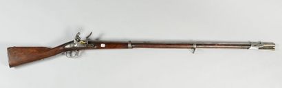 null Fusil à silex d'infanterie modèle 1777/an IX, canon poinçonné et daté : "1810" ;...