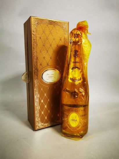 null 1 bouteille CHAMPAGNE "Cristal", L. Roederer 1994 (coffret) 