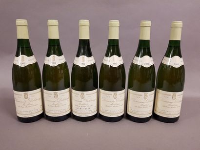 null 6 bouteilles MONTLOUIS Deletang 1989 (Moëlleux; 1 Les Batisses TLB; 1 MB, 4...