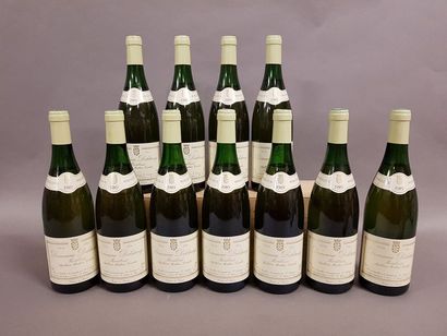 null 11 bouteilles MONTLOUIS Deletang 1989 (Moëlleux; 1 TLB, 7 LB, 5 MB)