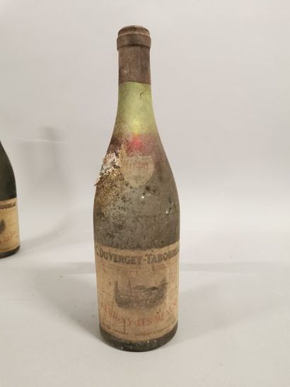null 1 bouteille SAVIGNY-LES-BEAUNE C. Duvergey-Taboureau 1949 (ets, LB) 