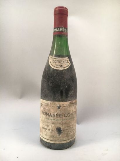 null 1 bouteille ROMANÉE-CONTI, 1975 (ea, MB) 