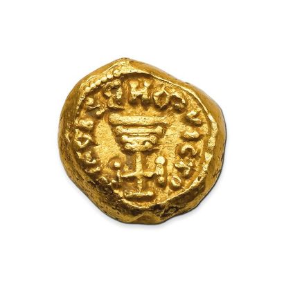 null CONSTANT II (641-668)
Solidus globulaire. Carthage. 4,41 g.
Son buste couronné...