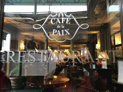 null Furniture of the Café de la Paix and the Intercontinental Hotel Paris - Le ...
