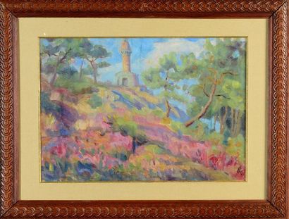 Ernest LAURENT (1859-1929) Landscape Italy

Oil on canvas signed lower right

29...