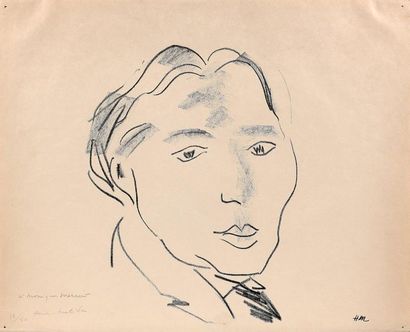 null Henri MATISSE (1869 - 1954). Cortot mondain. 1926

Lithographie sur Japon avec...