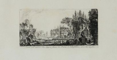 null Giovanni - Battista PIRANESI (1720 – 1778). Parte dell' antica Via Appia … planche...