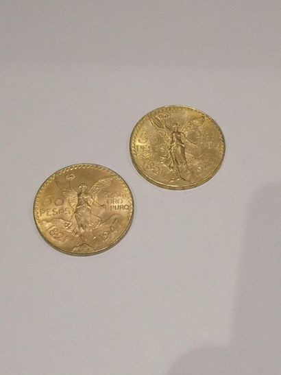 null 2 pièces de 50 Pesos or 
1821-1947

Frais 15 % HT soit 18 % TTC