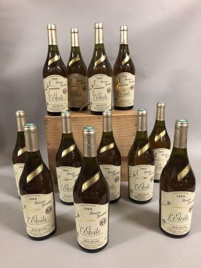 null 12 bouteilles L'ÉTOILE, Domaine Geneletti 1989 (Savagnin, 4 LB) 