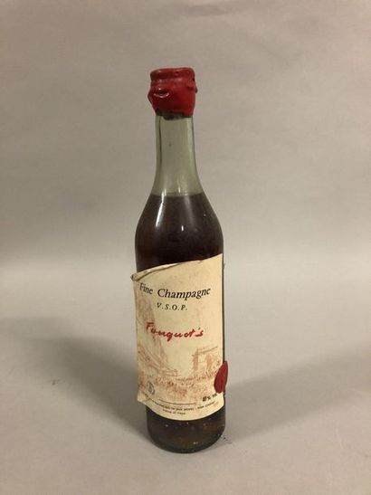 null 1 bottle COGNAC ''Fine Champagne'', Fouquet's (LB) 