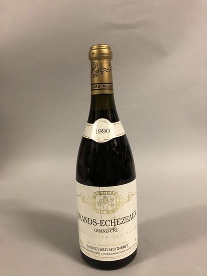 null 1 bouteille GRANDS-ÉCHEZEAUX, Mongeard-Mugneret 1990 (elt, TLB) 