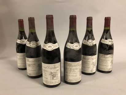 null 6 bouteilles PERNAND-VERGELESSES ''Île des Vergelesses 1er cru'', M. Delarche...