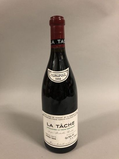 null 1 bouteille LA TÂCHE, DRC 1998 (elt) 