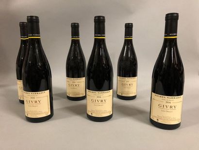 null 6 bouteilles GIVRY ''Les Dracy'', M. Sarrazin 2016 