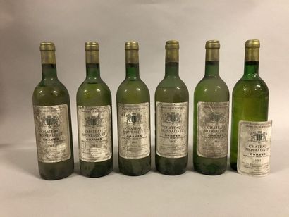 null 6 CH bottles. MONTALIVET, Graves 1981 (ets, 3 MB, 1 B) 