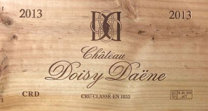 null 6 CH bottles. DOISY-DAËNE, 2° cru Barsac 2013 cb 