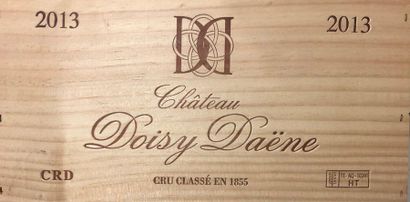 null 6 bouteilles CH. DOISY-DAËNE, 2° cru Barsac 2013 cb 