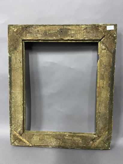 null Carved and gilded oak frame with Bérain decoration

Louis XIV period

53.5 x...