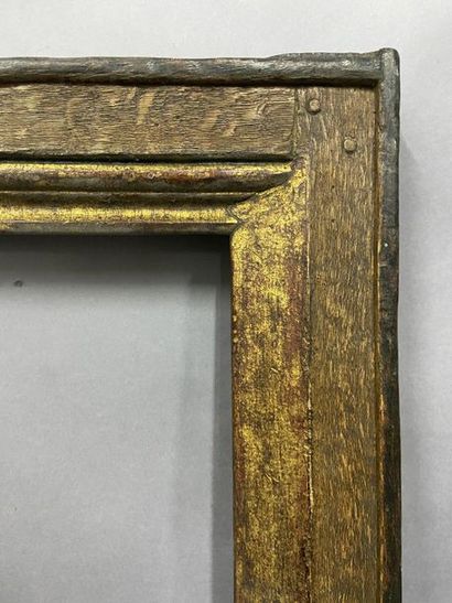 null Molded and gilded oak "entablature" frame

16th, 20th century Dutch style

32...