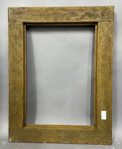 null Molded and gilded oak "entablature" frame

16th, 20th century Dutch style

32...