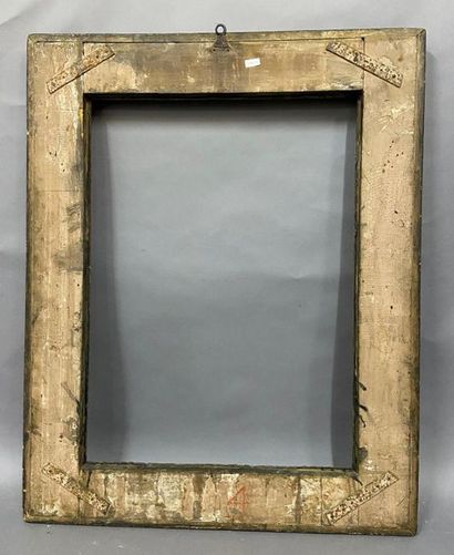 null Carved wood frame called "cassetta". 

Italy, 16th century style 

91 x 66 x...