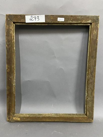 null Flat profile wooden and walnut frame 

France, early 19th century

53 x 64 x...