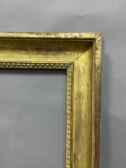 null Cadre en chêne, mouluré et doré

Epoque Louis XVI

45,5 x 33,5 x 8 cm 