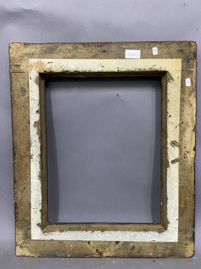 null Moulded and rebated wooden frame with an inverted profile

Italy, XVII-XVIII...