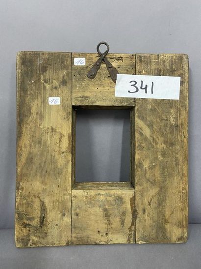 null Cadre en bois mouluré et anciennement doré 

Italie, XVIIème siècle

13 x 10...