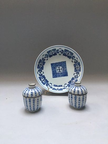 null CHINE et VIETNAM

Coupe circulaire en porcelaine décorée en bleu sous couverte...