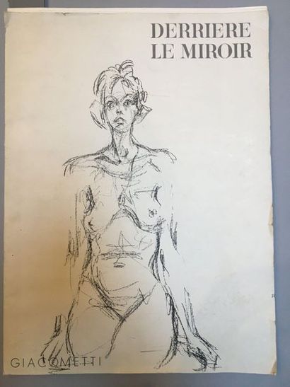 MAEGHT Derrière le miroir " Alberto Giacometti"
Déchirure 