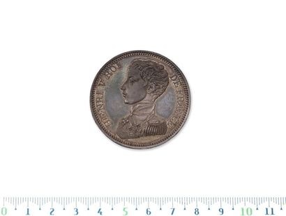 null HENRI V, Pretender (1820-1883)
5 francs. 1831.
G. 651. Splendid