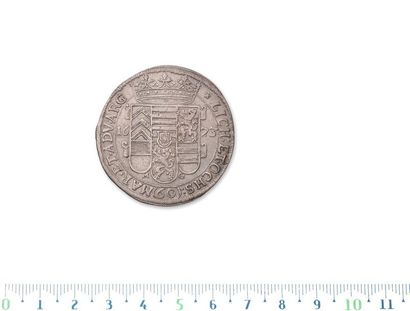 null ALSACE: Frédéric Casimir (1631-1685) Silver
florin. 1673.
B. 1405. APC to s...