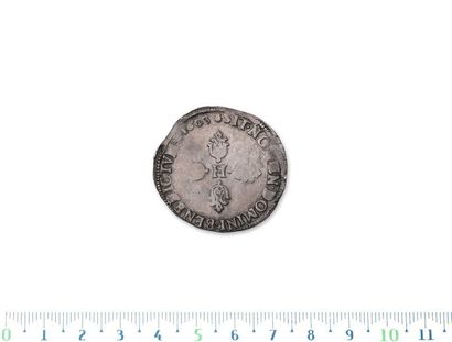 null HENRI IV (1589-1610)
Demi franc. 1603. Toulouse.
D. 1212. Bel exemplaire.