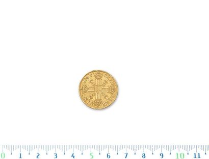 null LOUIS XIII (1620-1643)
Half louis of gold. 1642. Paris.
D. 1299. APC to sup...