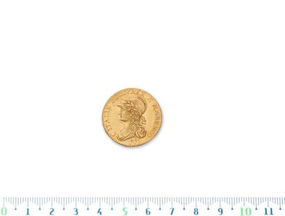 null SUBALPINE GAULE (1800-1802)
20 gold francs. Year 9 (1801). Turin.
L.M.N. 896....