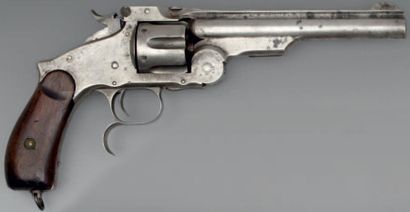 null Revolver Smith et Wesson à percussion centrale à simple action, modèle 1869/75,...