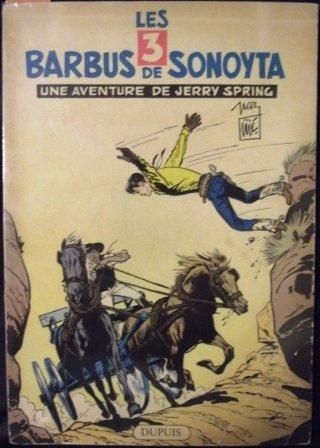 JIJÉ « Les 3 Barbus de la Sonora ». Jerry Spring n°8. Dupuis 1959. Edition originale....