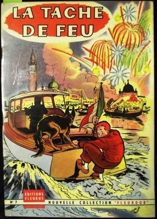 BROCHARD 3 Volumes. « La Tache de Feu » 1960 - « Le Cercle Rouge » 1959 - « Le Trompettiste...
