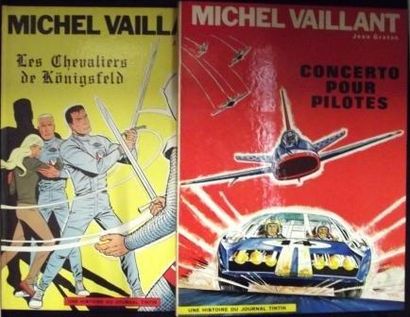 GRATON « Michel Vaillant ». 2 volumes. « LES CHEVALIERS DE KONIGSFELD » 1967 et «...