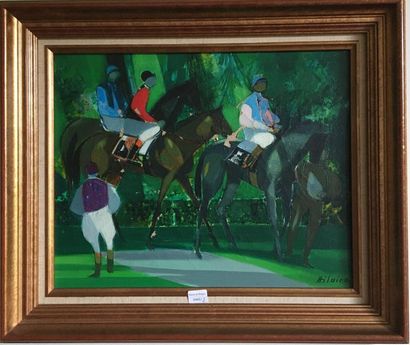 HILAIRE (1916-2004) Before the race

HST SBD 

Accidents and misses 

31,5x44,5 cm...