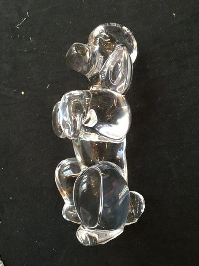 null Poodle on glass paste
Sold as is