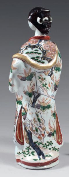 null Statuette in porcelain of Japan (Arita). Early 18th century. Representing a...