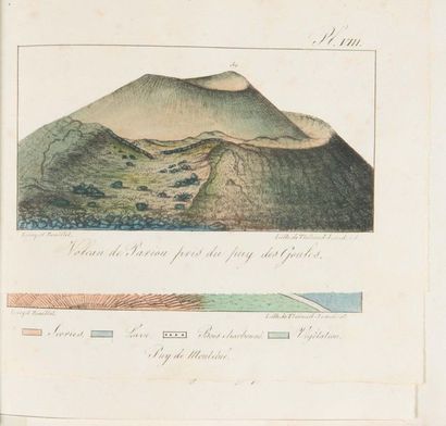 [PUY-de-DÔME]. LECOQ (Henri) & BOUILLET (Jean-Baptiste). «Carte géologique du département...