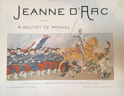 null [RELIURE à DÉCOR de l'ÉDITEUR]. BOUTET de MONVEL (Maurice).Jeanne d'Arc.
Paris,...