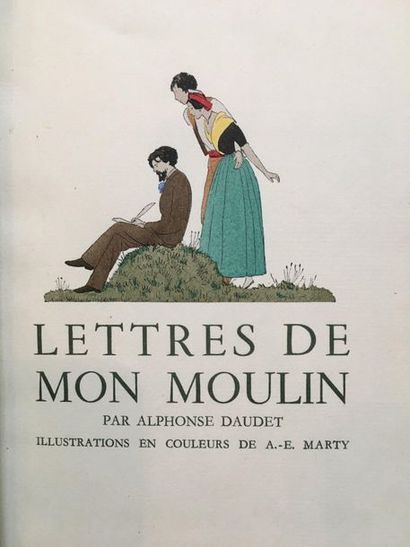 DAUDET (Alphonse). Lettres de mon moulin. Paris, L'Édition d'Art H. Piazza, s. d....